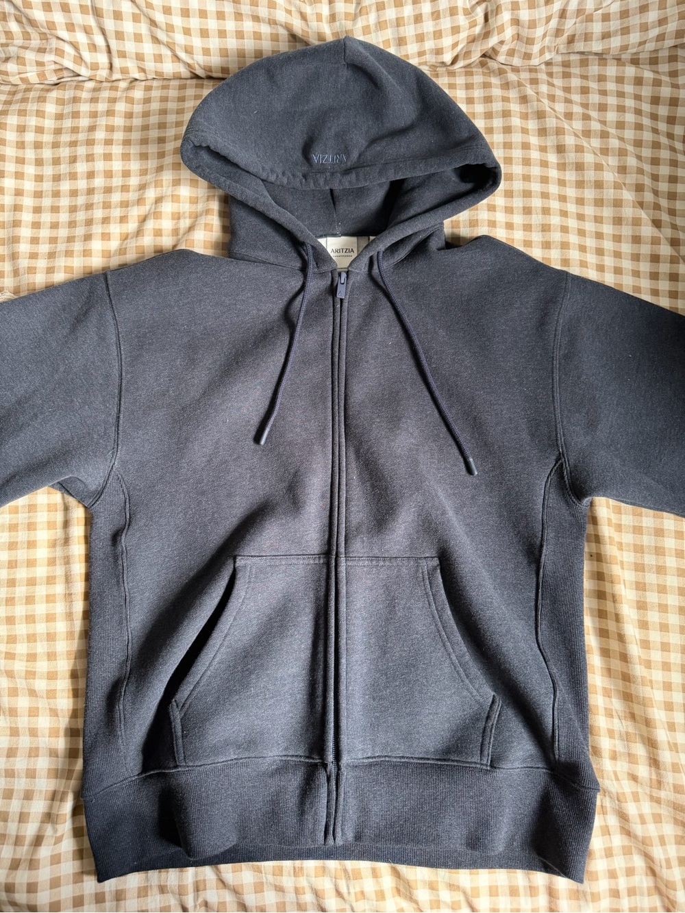Aritzia Boyfriend Zip Hoodie